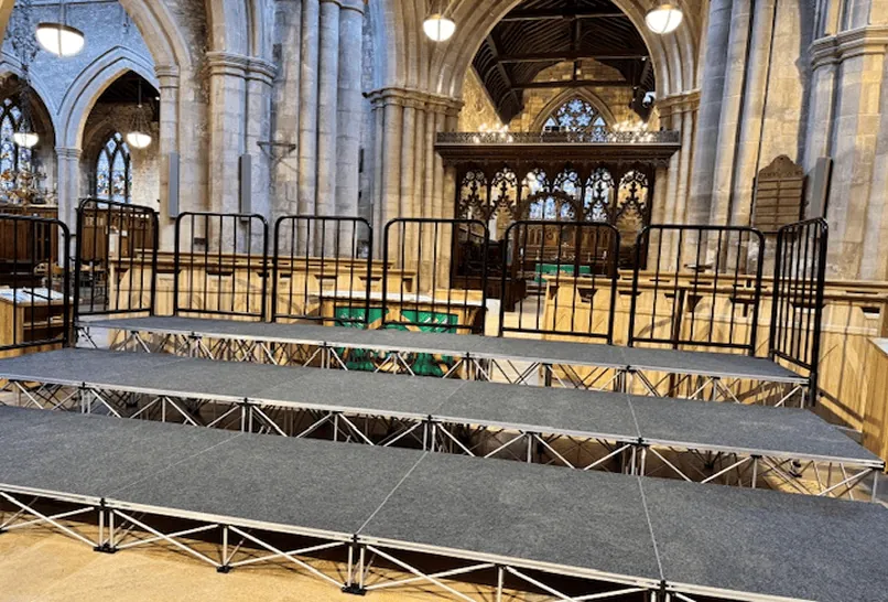 Melton Mowbray Church Choral Tiers
