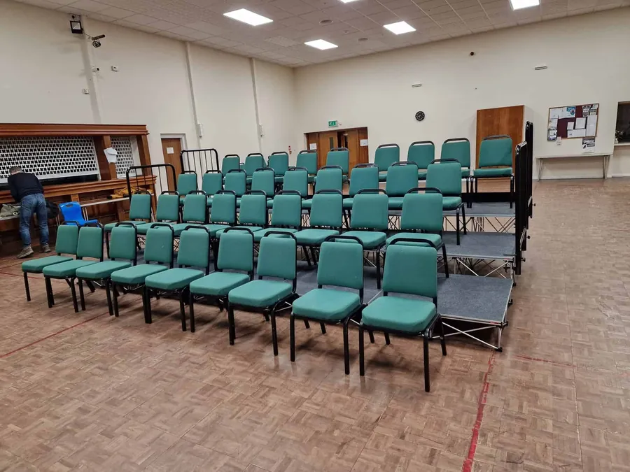 staging for choirs tiered stages