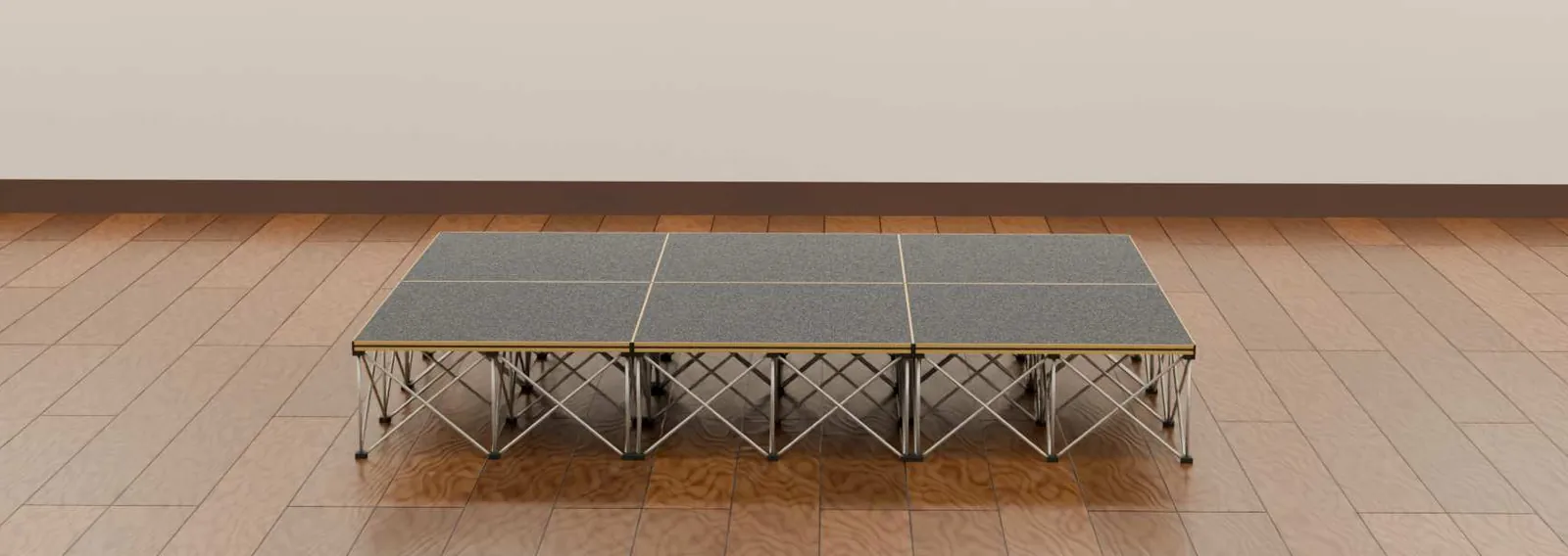 3m x 2m Staging Package at 400mm high